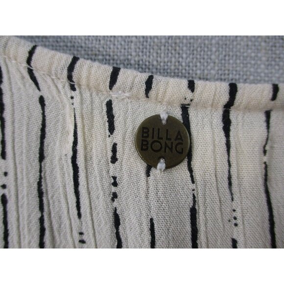 Billabong Womens Striped Sleeveless Romper M - Picture 6 of 8